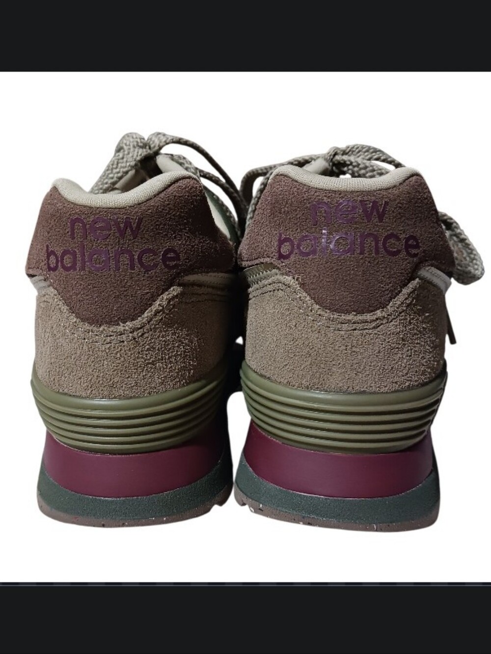 New Balance 574 Lifestyle Sneaker Olive - Picture 10 of 15